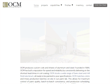 Tablet Screenshot of ocmcoil.com